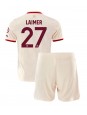 Bayern Munich Konrad Laimer #27 Ausweichtrikot für Kinder 2024-25 Kurzarm (+ Kurze Hosen)